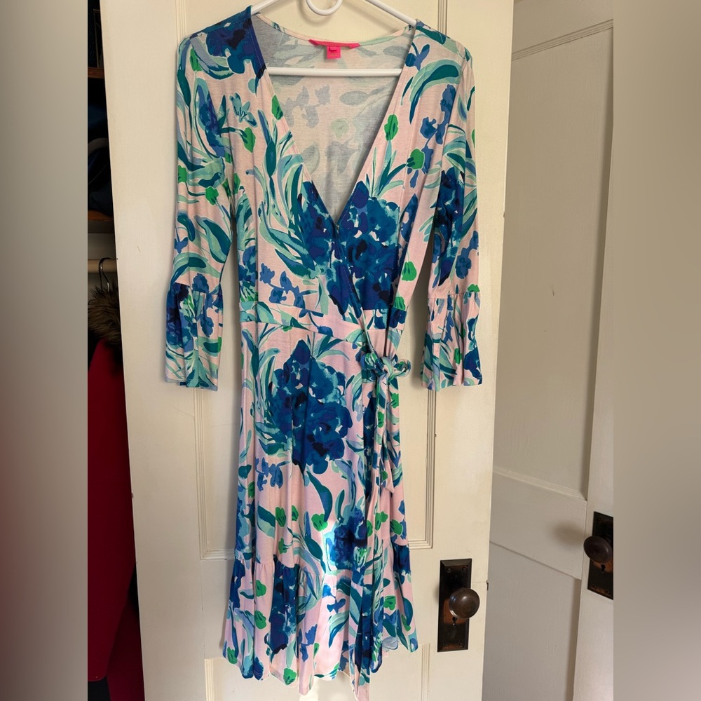 Lilly Pulitzer wrap dress